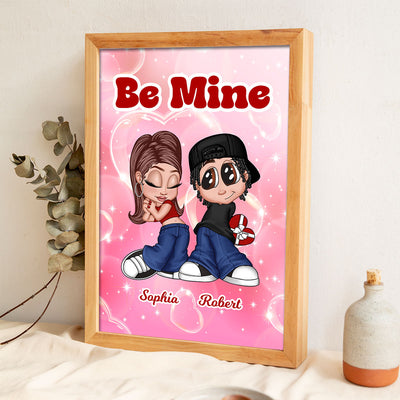 Y2K Couple Personalized Poster, Unique Gift For Him, For Her