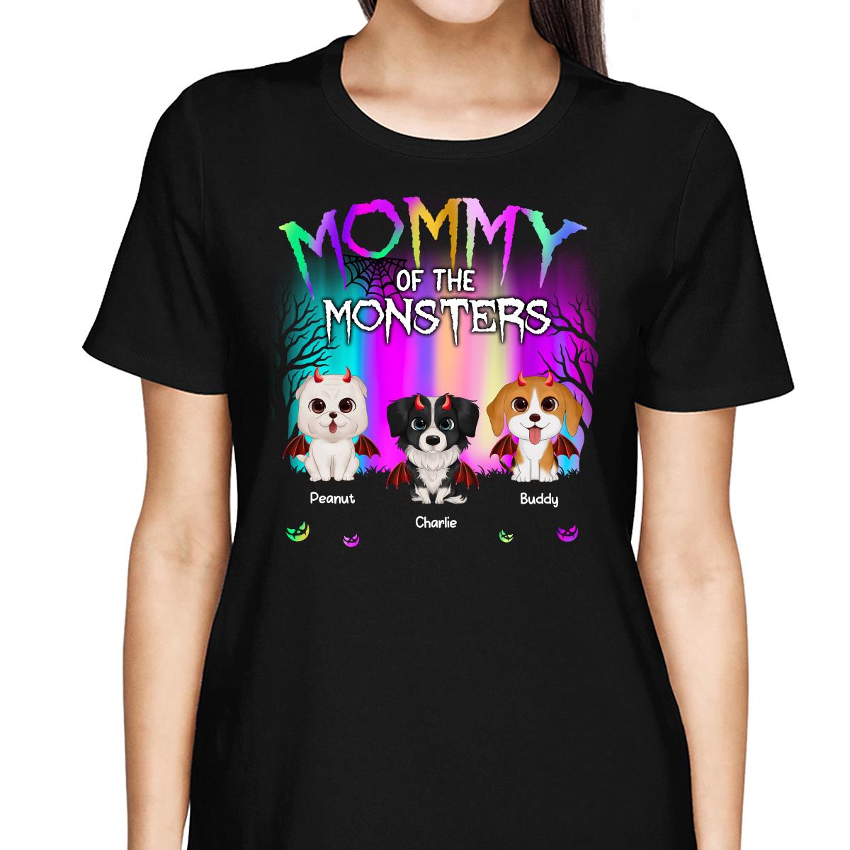 Halloween Dog Mom Aurora Personalized Shirt