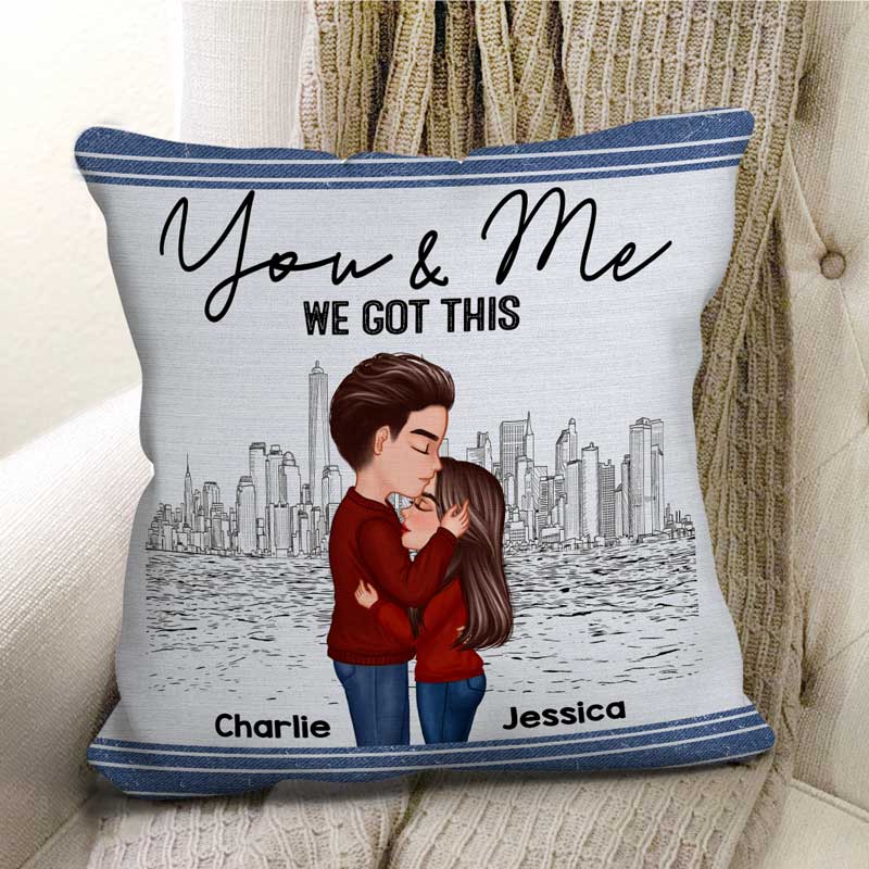 Couple Together We Got This Gift For Him Gift For Her Personalized Pillow (Insert Included)