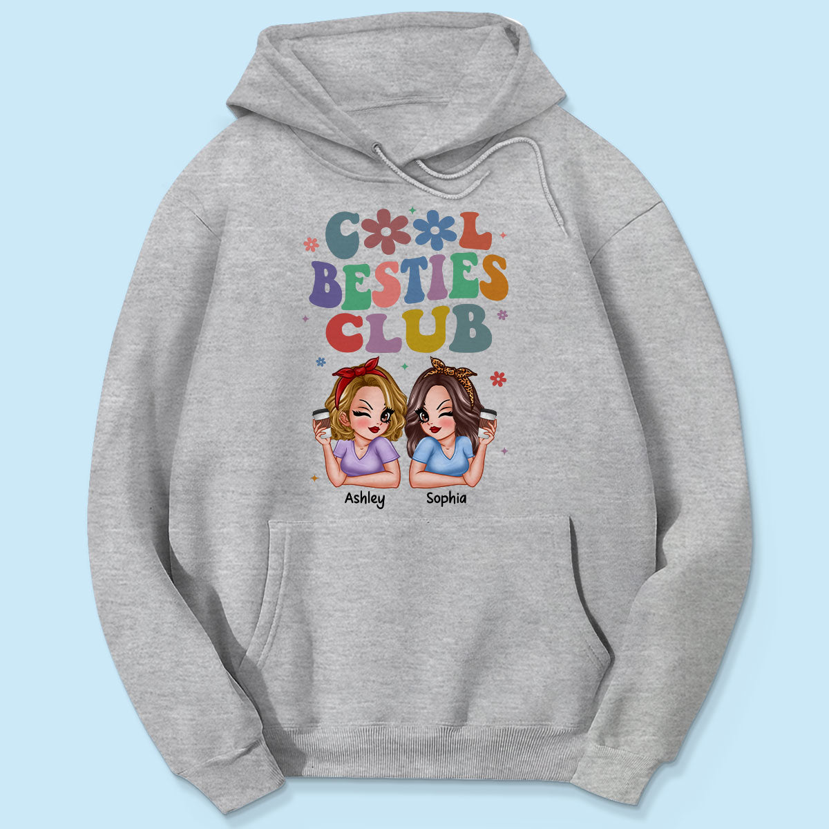 Cool Sisters Besties Club Personalized Shirt