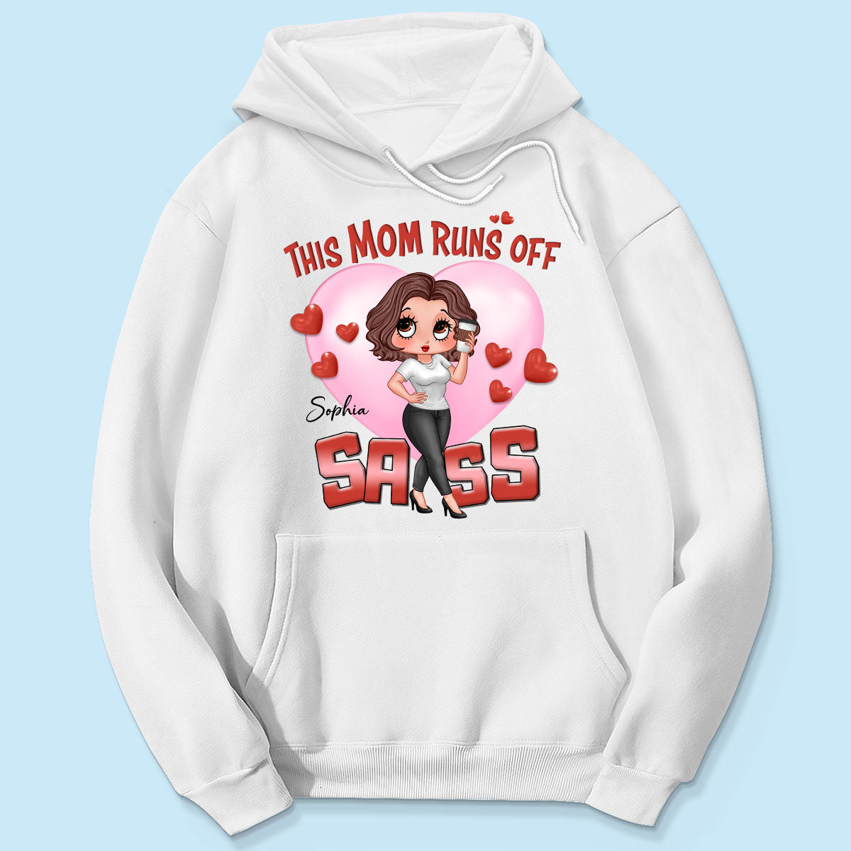 Pretty Sassy Mom Gift For Mom Personalized Shirt