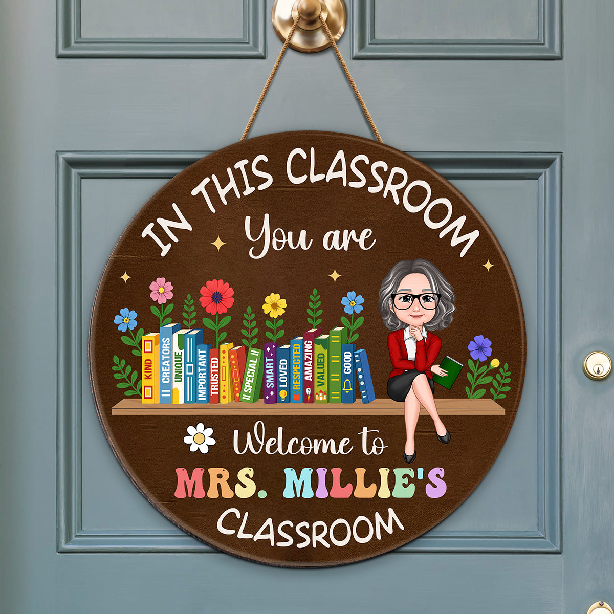 In This Classroom You Are Kind, Creators, Unique Personalized Door Sign, Classroom Decor, Teacher Appreciation Gift, Back To School Gift