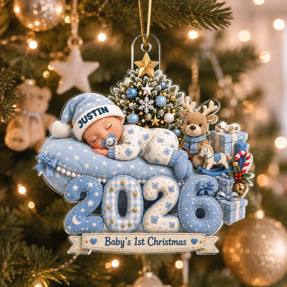 Personalized First Christmas Ornaments