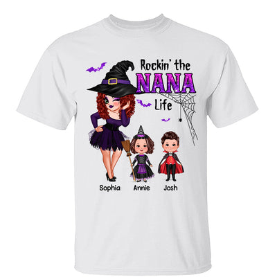 Pretty Woman Halloween Rockin‘ The Grandma Mom Auntie Life Personalized Shirt