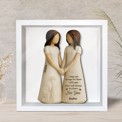 You Are The Sister I Got To Choose Personalized Shadow Box, Birthday Gift Friendship Gift for Besties, Best Friends