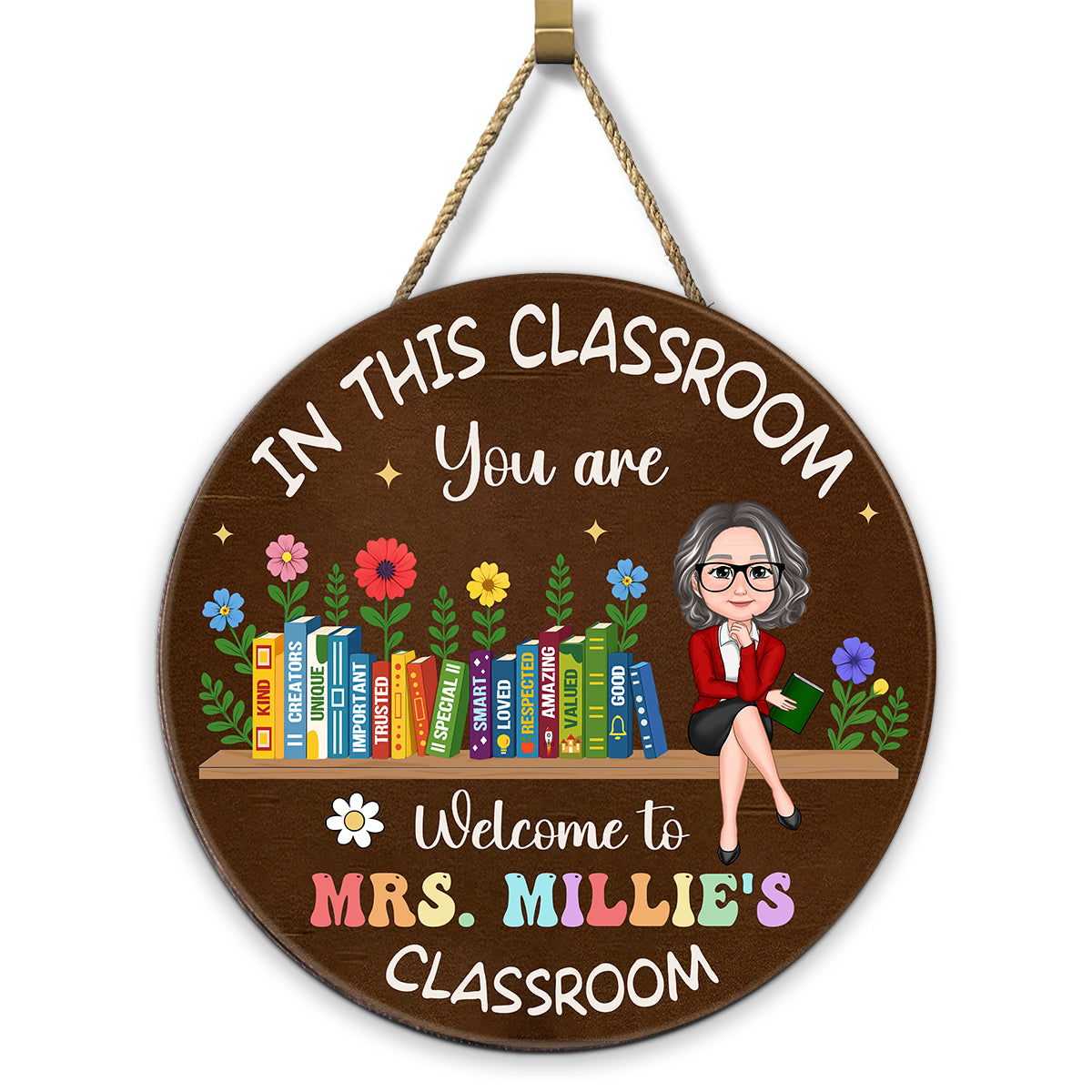 In This Classroom You Are Kind, Creators, Unique Personalized Door Sign, Classroom Decor, Teacher Appreciation Gift, Back To School Gift