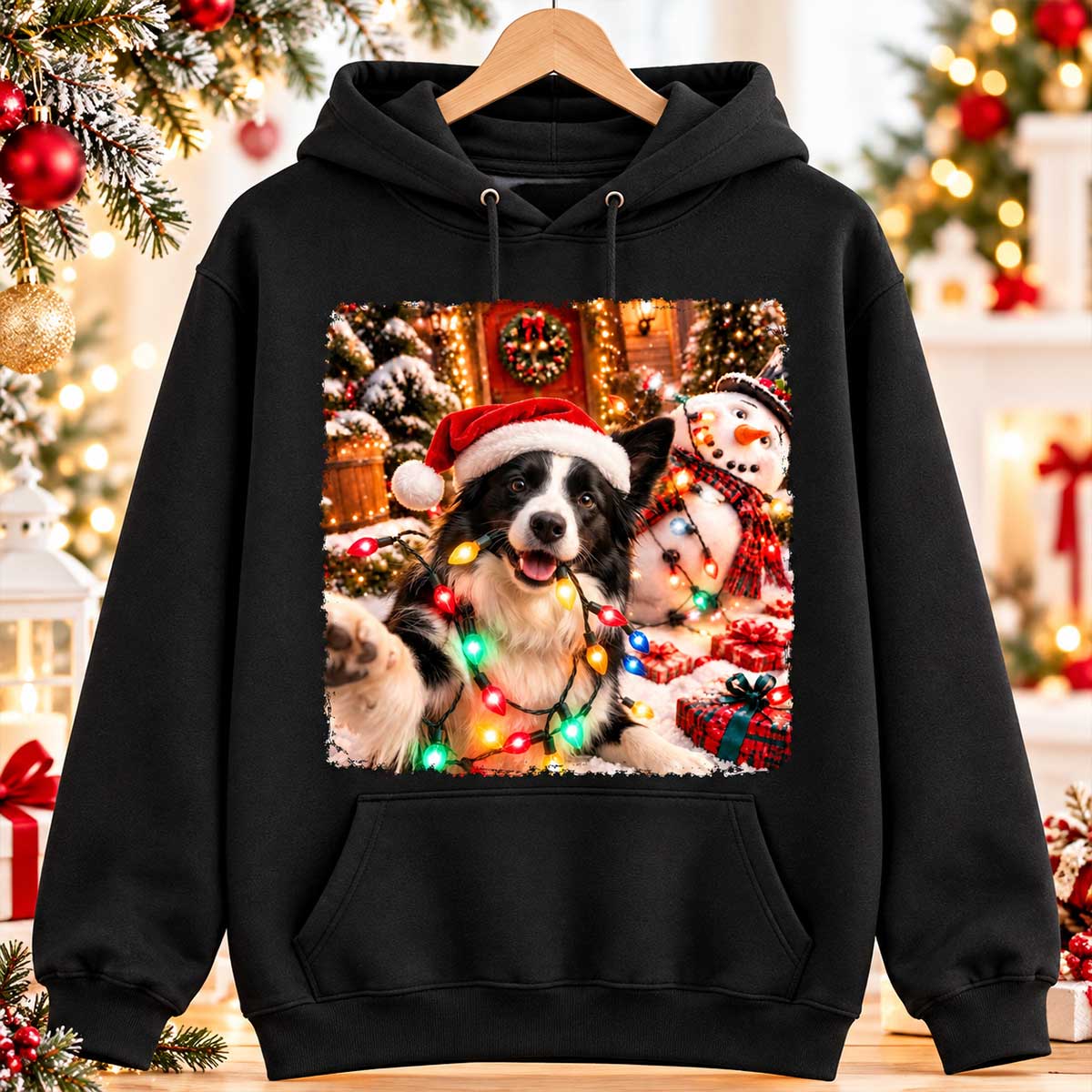 Dog Cat Ruin Christmas Things Upload Pet Photo - Personalized Shirt - Funny Gift For Dog Lovers, Cat Lovers