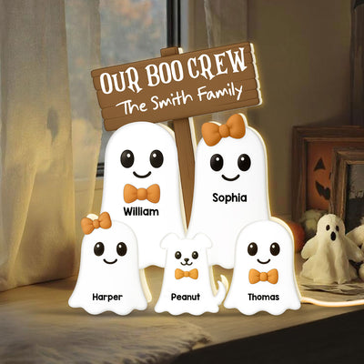 Halloween Boo Family - Personalized Light Box