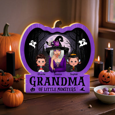 Halloween Grandma Witch Personalized Light Box