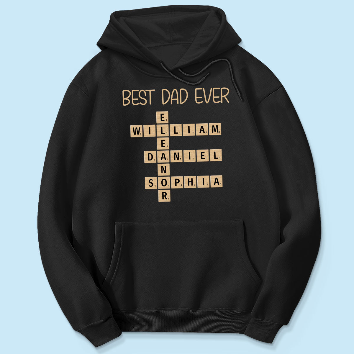 Custom Text Create Your Own Crossword Puzzle Personalized Dark Color Shirt