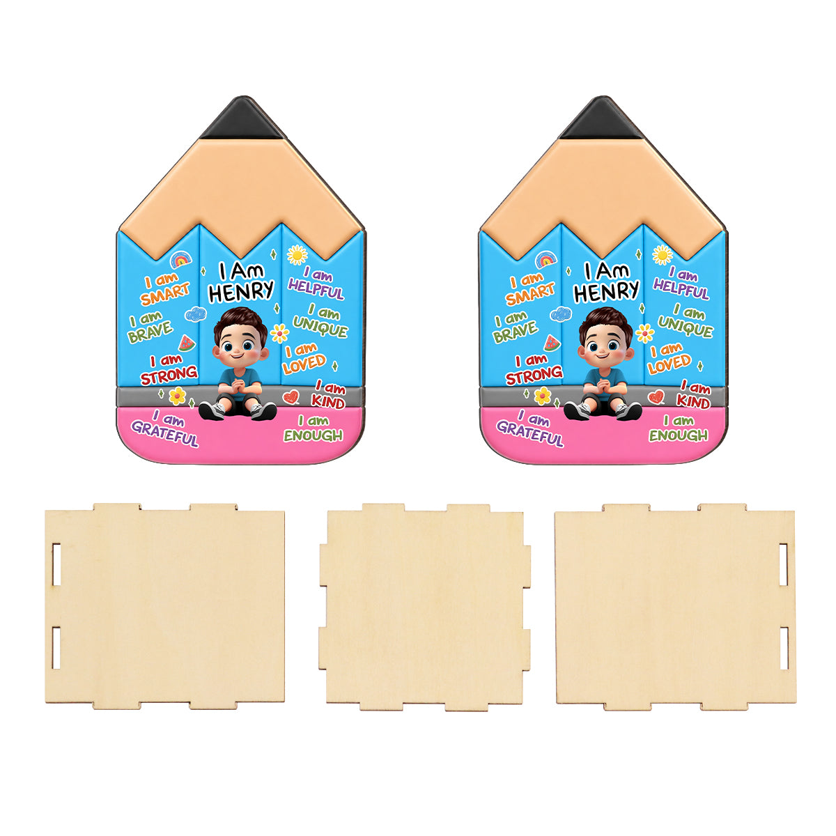 Learning Starts Today Kids - Personalized Pencil Holder - Back To School Gift For Kids