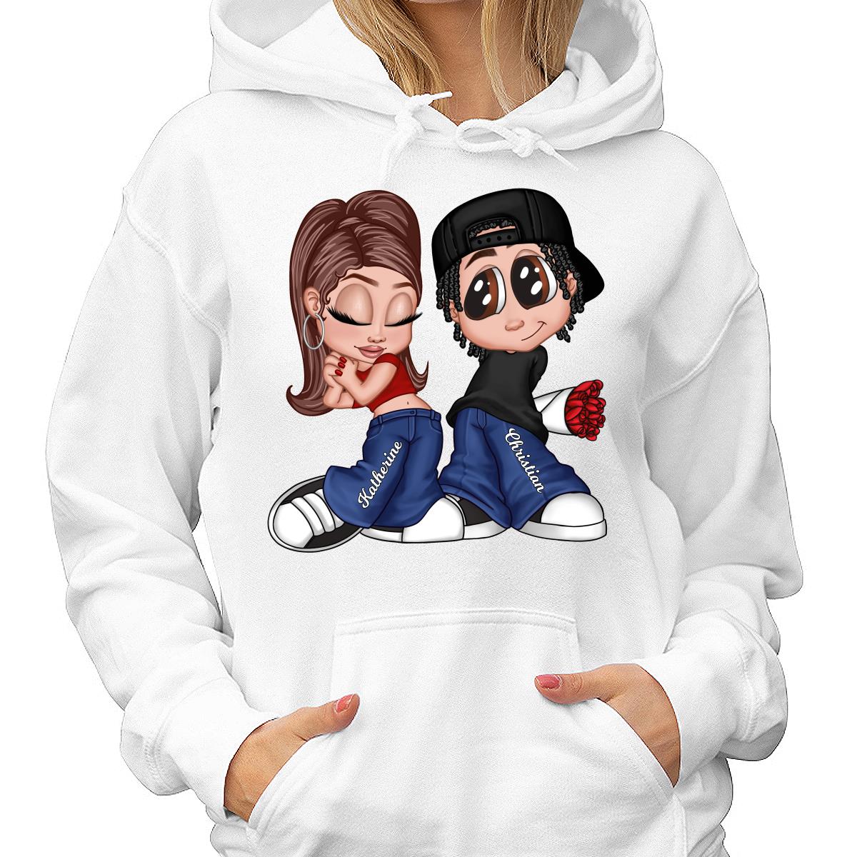 Y2K Couple Personalized Shirt, Gift For Him, For Her