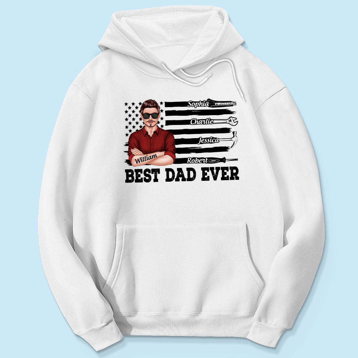 Best American Dad Mechanic Dad Personalized Shirt