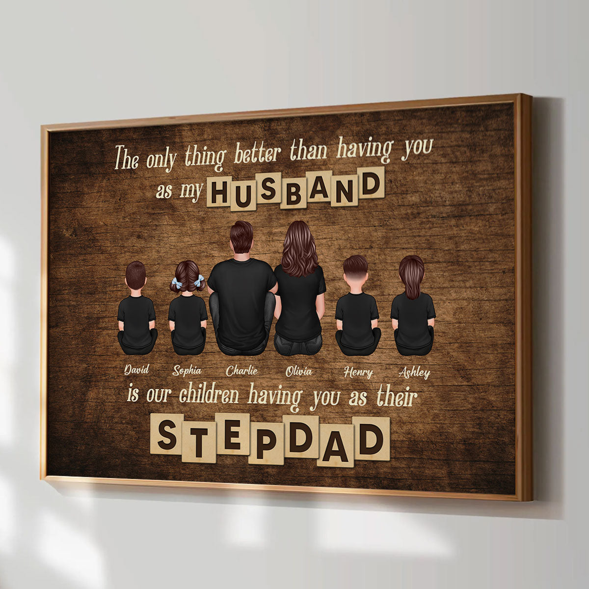 The Only Thing Better Than Having You As My Husband Personalized Poster, Father's Day Gift For Stepdad