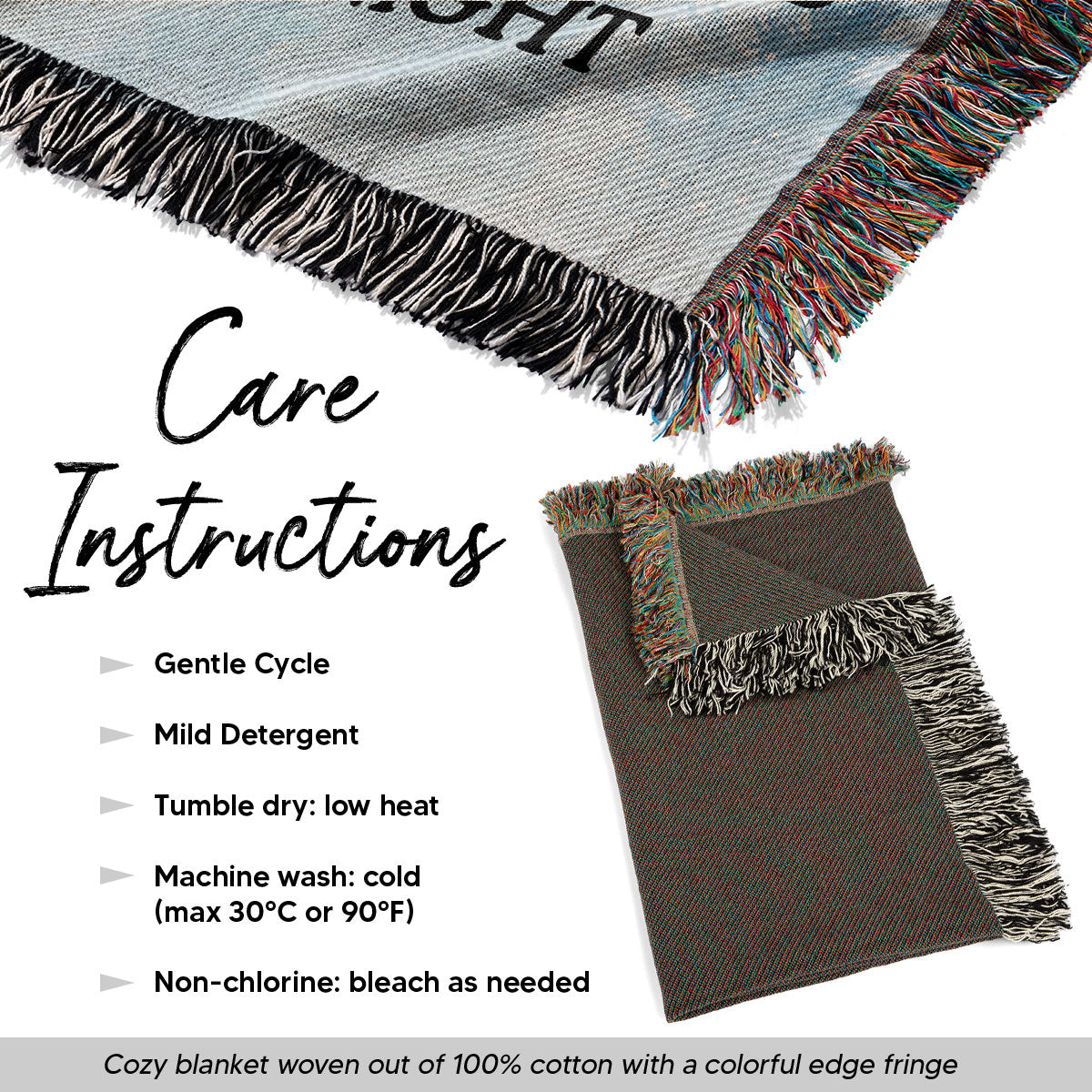 A Hug From Heaven Personalized Tapestry Woven Blanket, Memorial Keepsake, Remembrance Gift