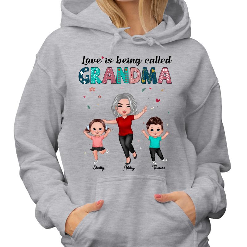 Love Being Called Grandma Happy Doll Personalized Shirt