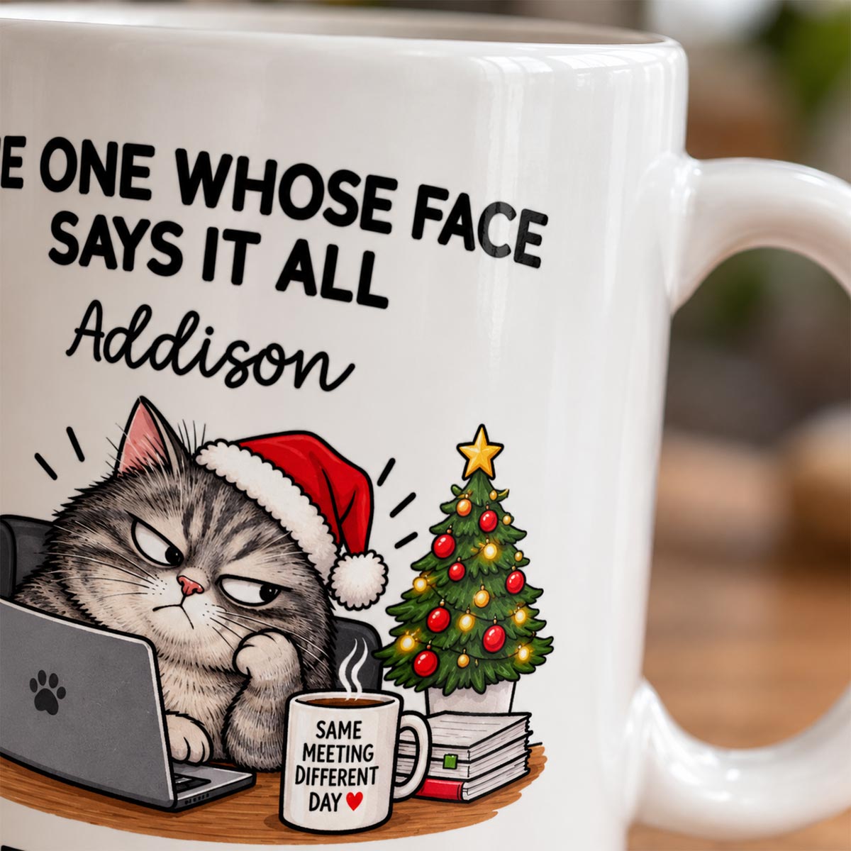 Funny Office Character Workplace Identity - Personalized Mug - Funny Gift For Coworkers, Colleagues, Secret Santa Gift