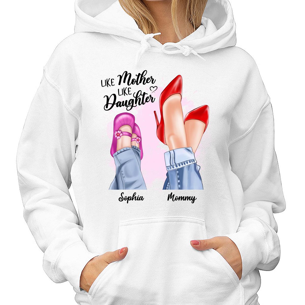 Like Mother Like Daughters Sons Gift For Mom Personalized Shirt