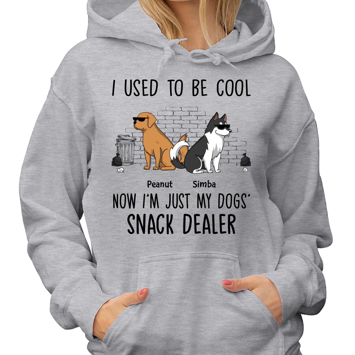 Dog Mom Dog Dad Snack Dealer Funny Dogs Cartoon Personalized Shirt