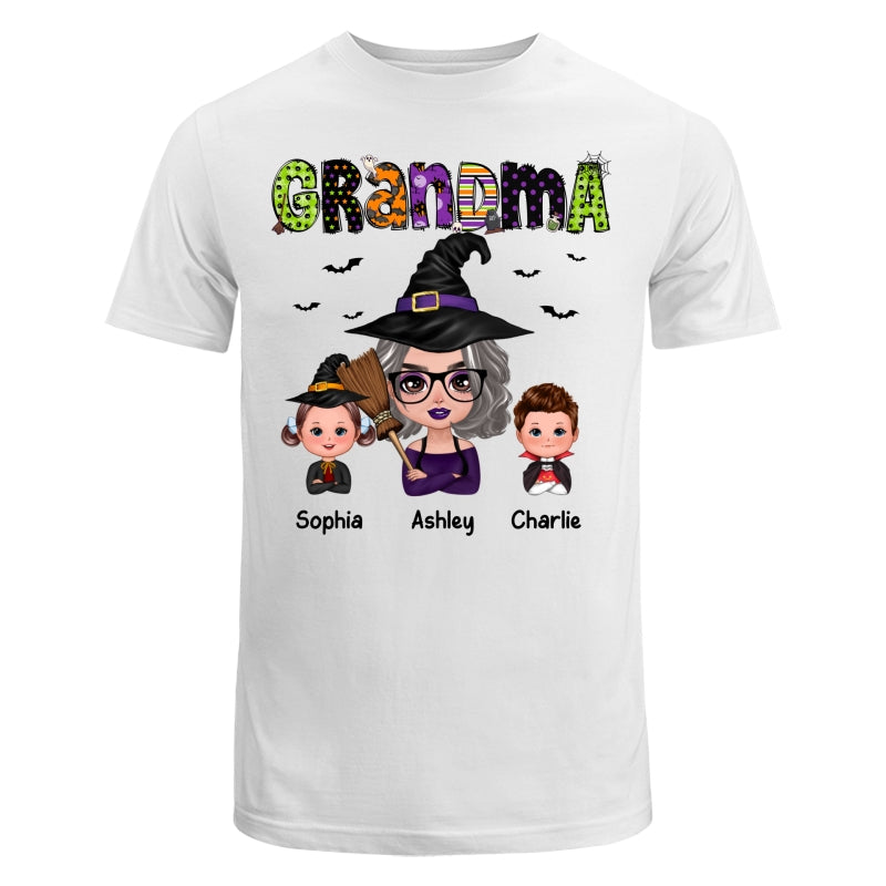 Doll Grandma Halloween Pattern Personalized Shirt
