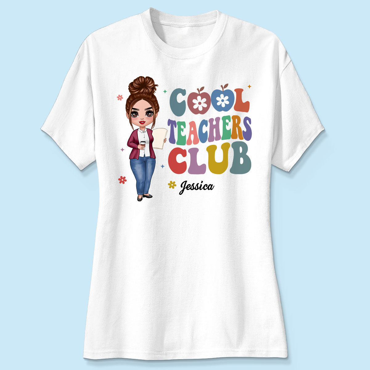 Cool Teachers Club Personalized Shirt