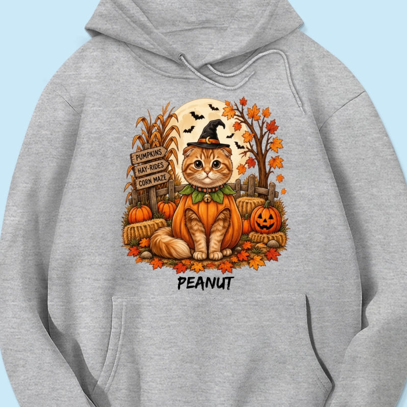 Halloween Dog Cat Upload Photo - Personalized Shirt - Halloween Gift For Dog Lovers, Cat Lovers