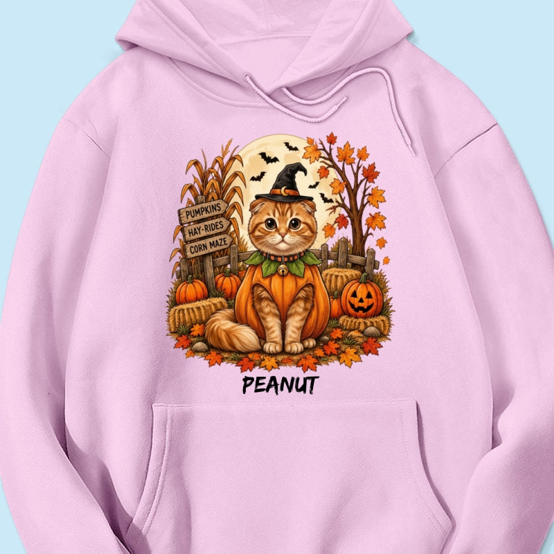 Halloween Dog Cat Upload Photo - Personalized Shirt - Halloween Gift For Dog Lovers, Cat Lovers