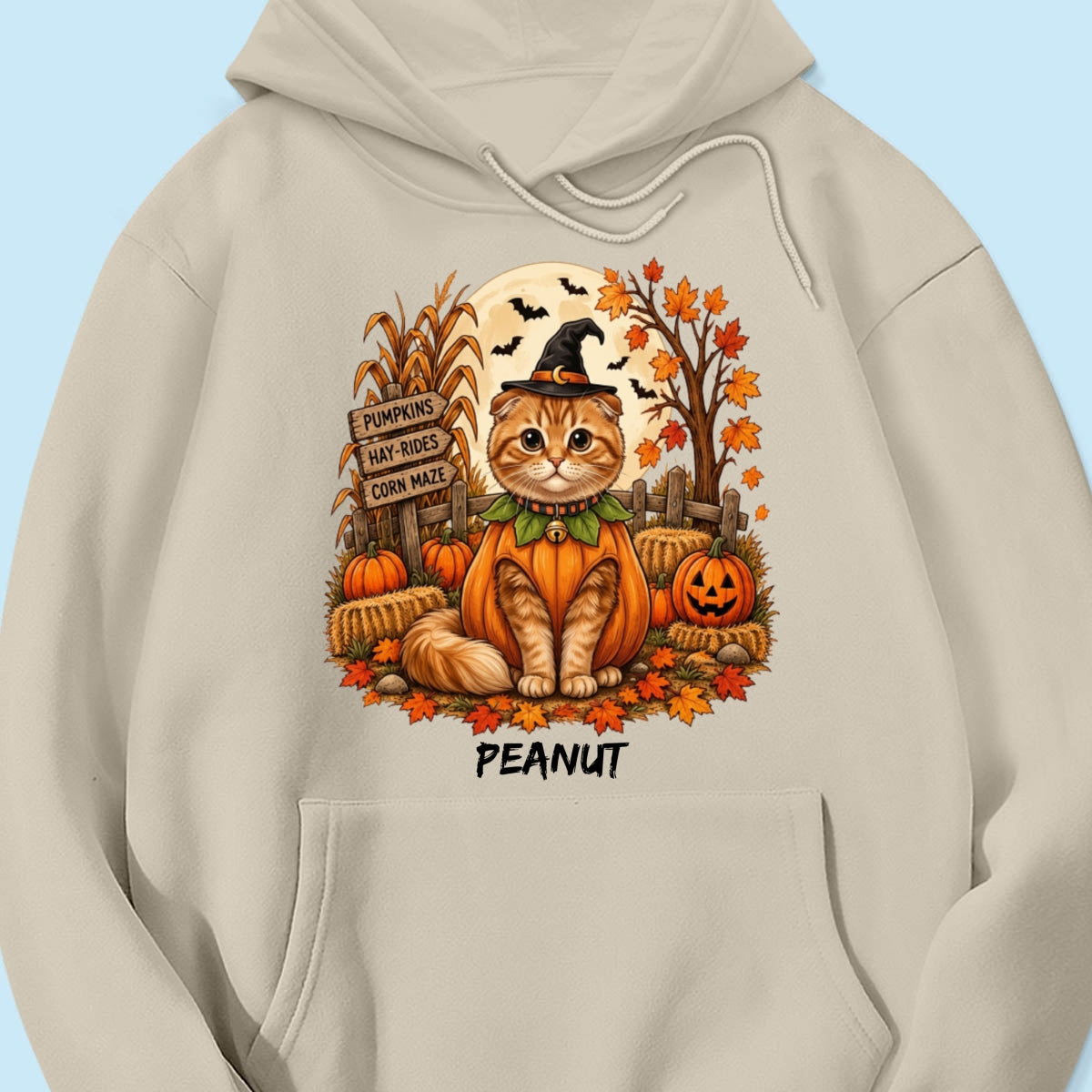 Halloween Dog Cat Upload Photo - Personalized Shirt - Halloween Gift For Dog Lovers, Cat Lovers