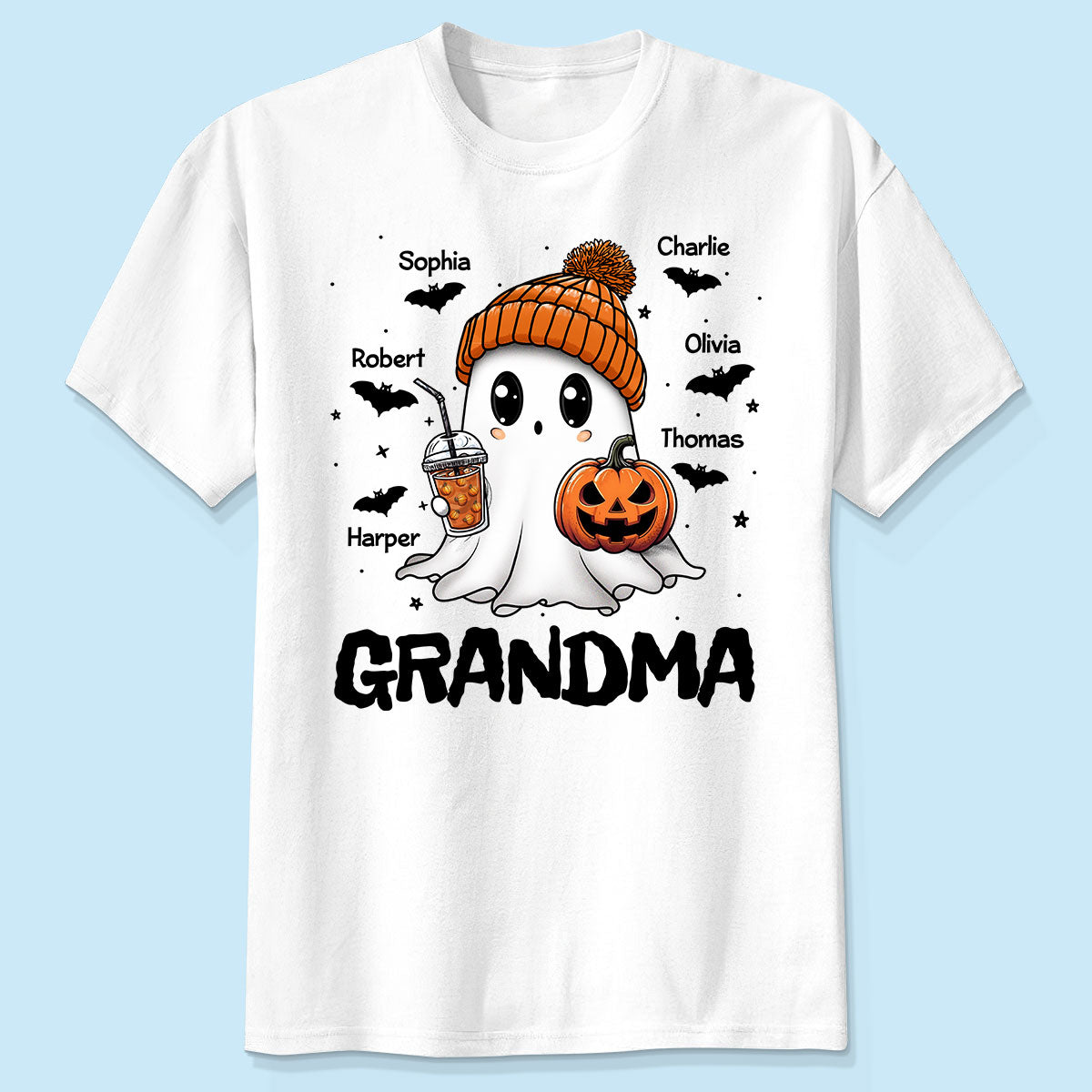 Fall Season Halloween Boo Personalized Shirt, The Best Gift For Halloween, Fall Season