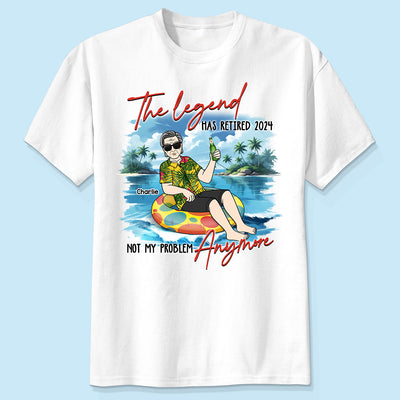 Retirement Gift Summer Man Woman Personalized Shirt
