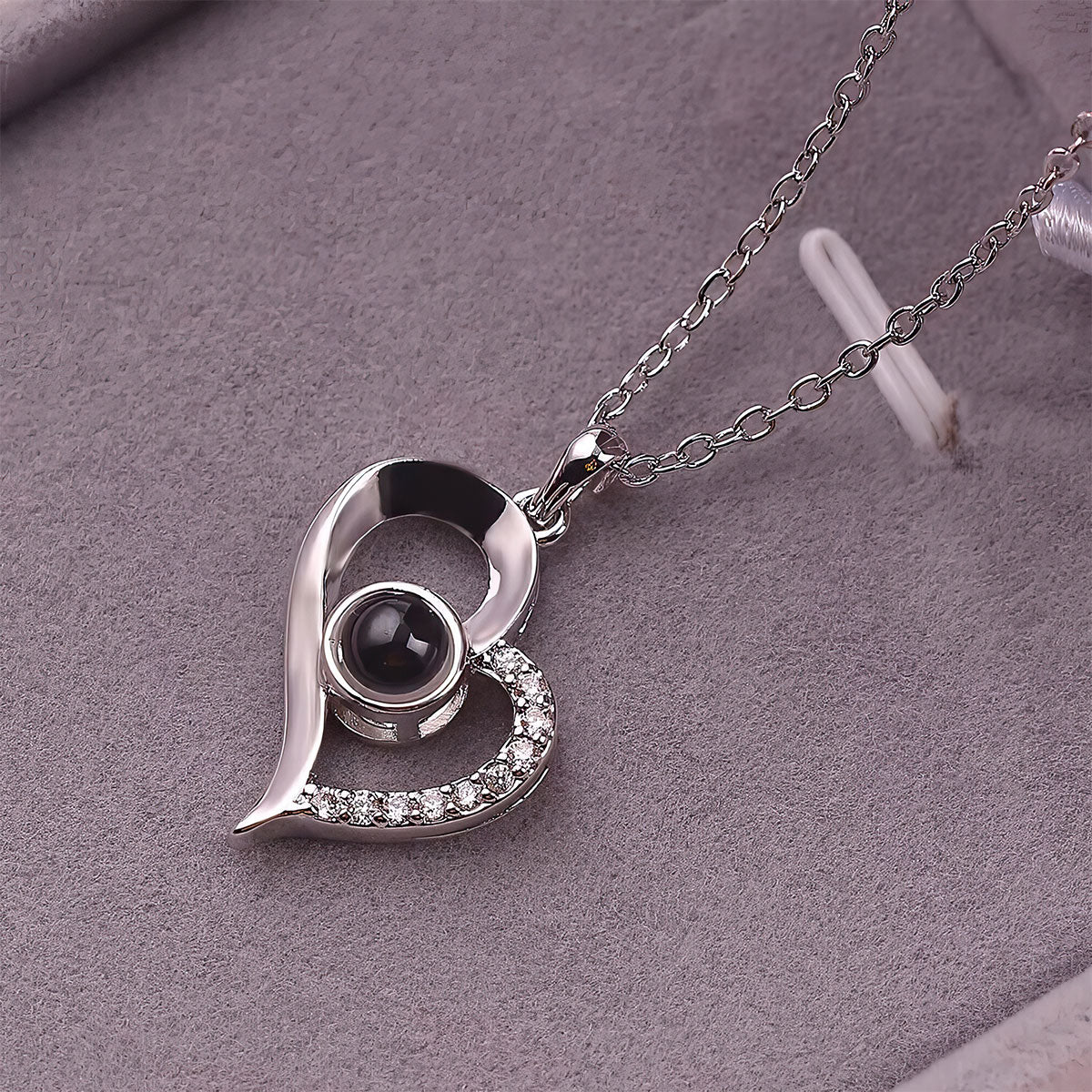 Photo Heart Pendant Necklace, Mother’s Day Gift, Gift For Best Friends