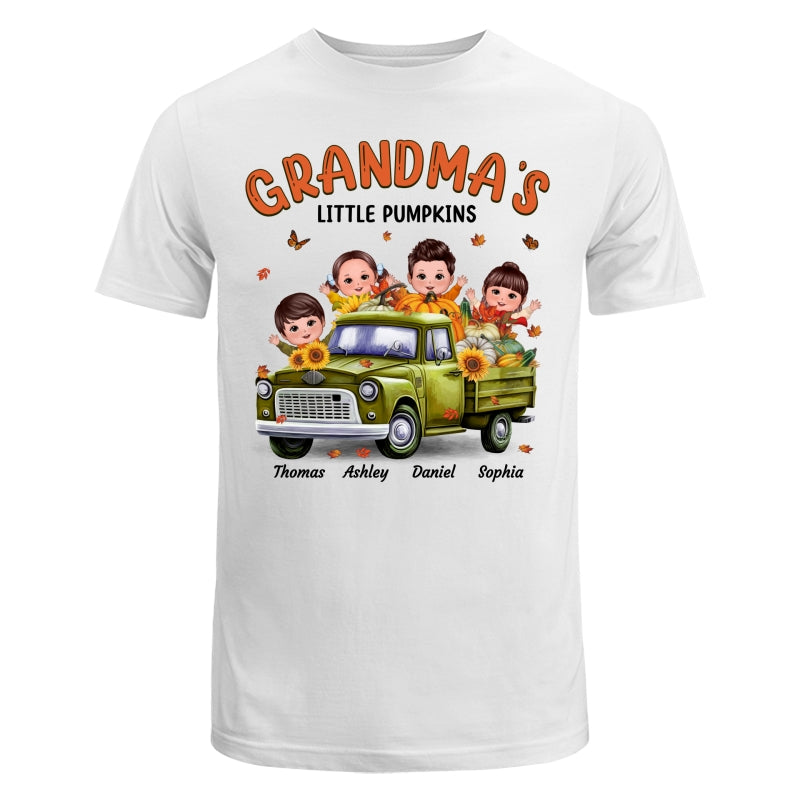 Fall Season Happy Doll Kids Truck Personalized Shirt