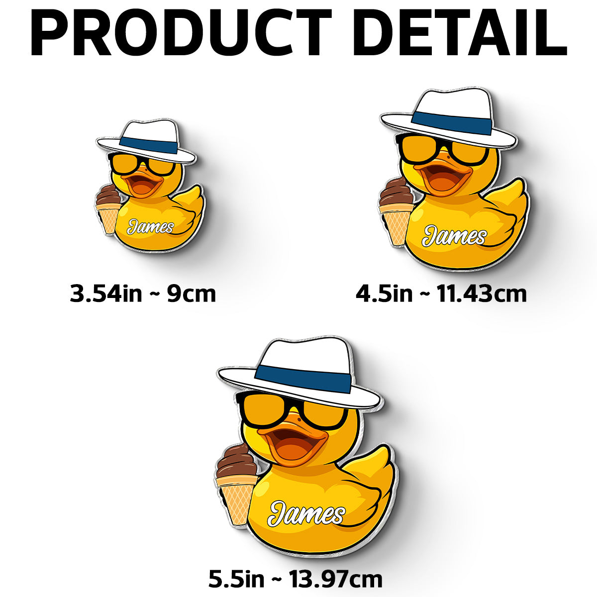 Family Cruise Duck Custom Name - Personalized Cruise Ship Door Magnet - Cruise Trip Decoration