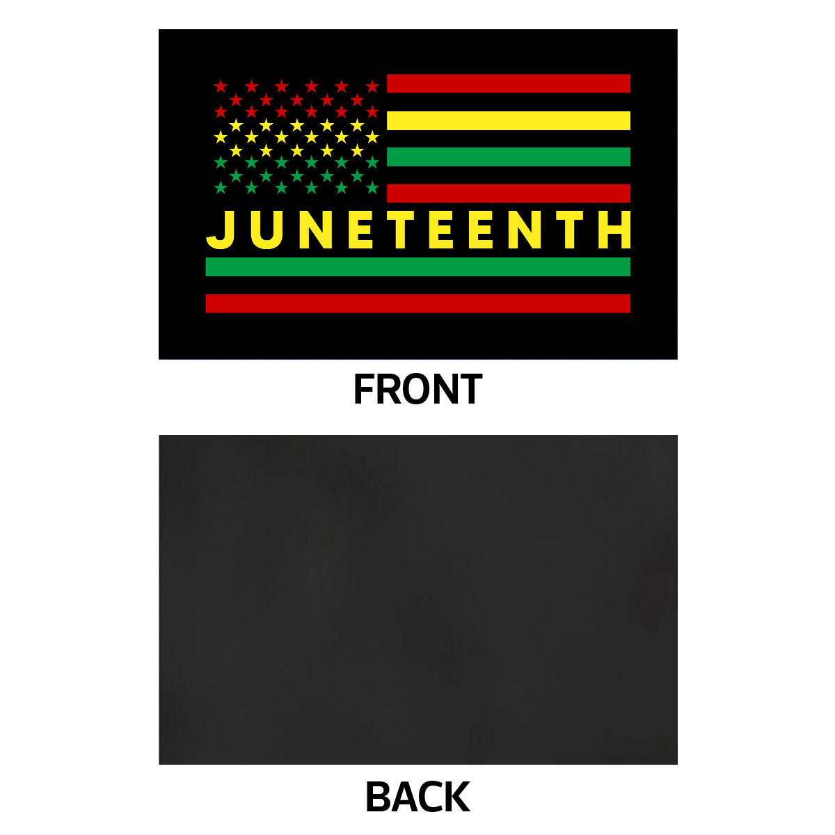 Juneteenth Celebration African American Black Pride Flag Car Magnet