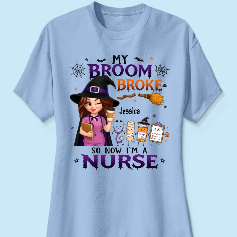 Trending Halloween Nurse - Personalized Shirt - Gift For Nurses, Besties