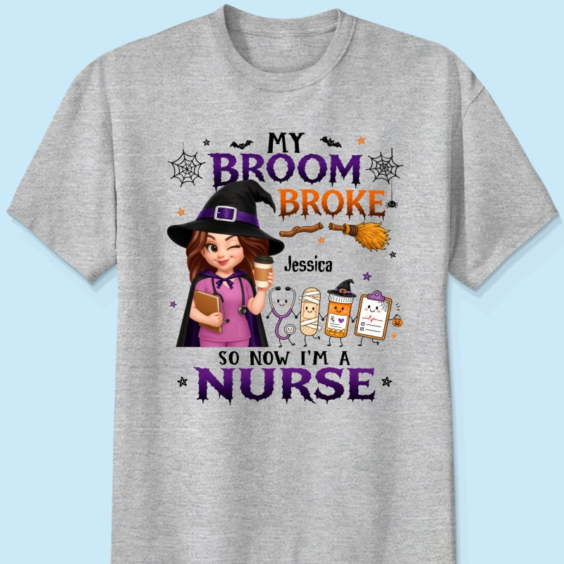 Trending Halloween Nurse - Personalized Shirt - Gift For Nurses, Besties