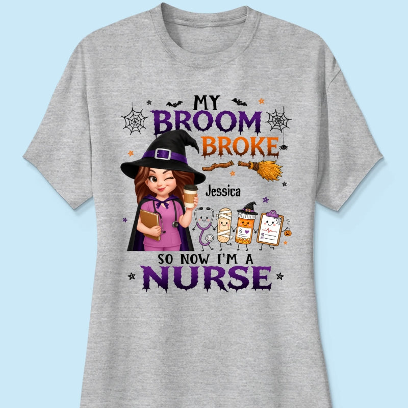 Trending Halloween Nurse - Personalized Shirt - Gift For Nurses, Besties