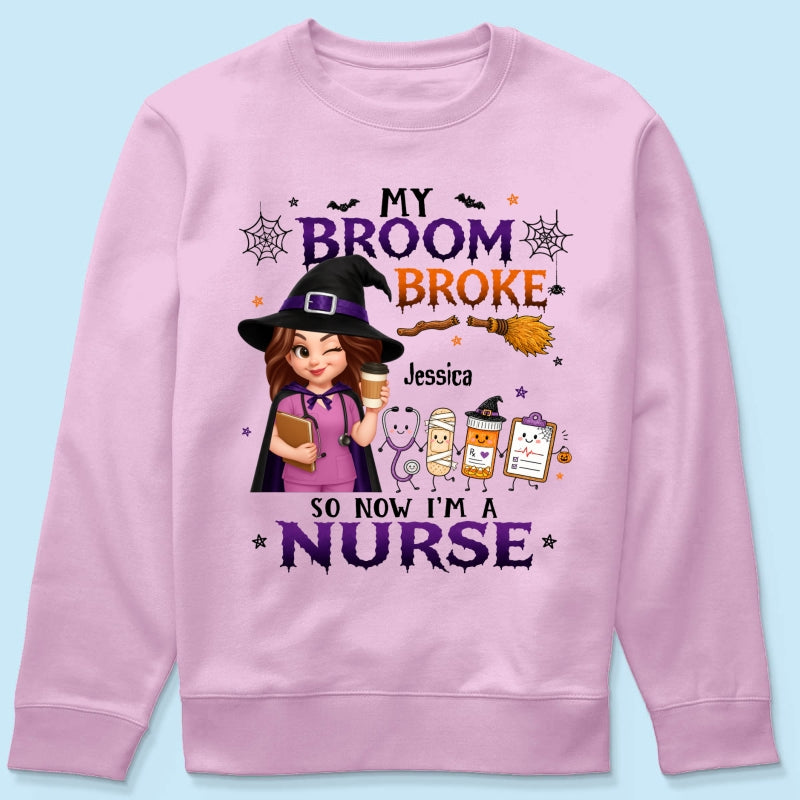 Trending Halloween Nurse - Personalized Shirt - Gift For Nurses, Besties