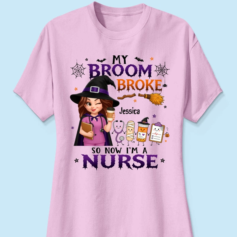 Trending Halloween Nurse - Personalized Shirt - Gift For Nurses, Besties