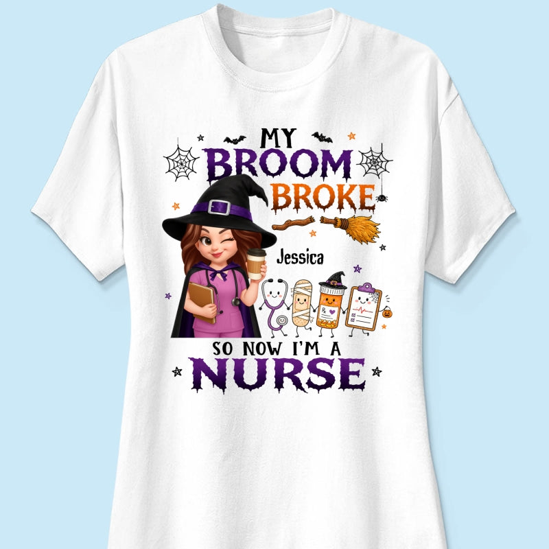 Trending Halloween Nurse - Personalized Shirt - Gift For Nurses, Besties