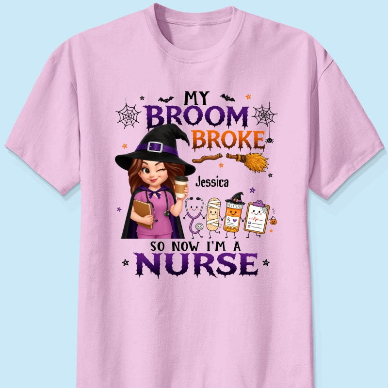 Trending Halloween Nurse - Personalized Shirt - Gift For Nurses, Besties