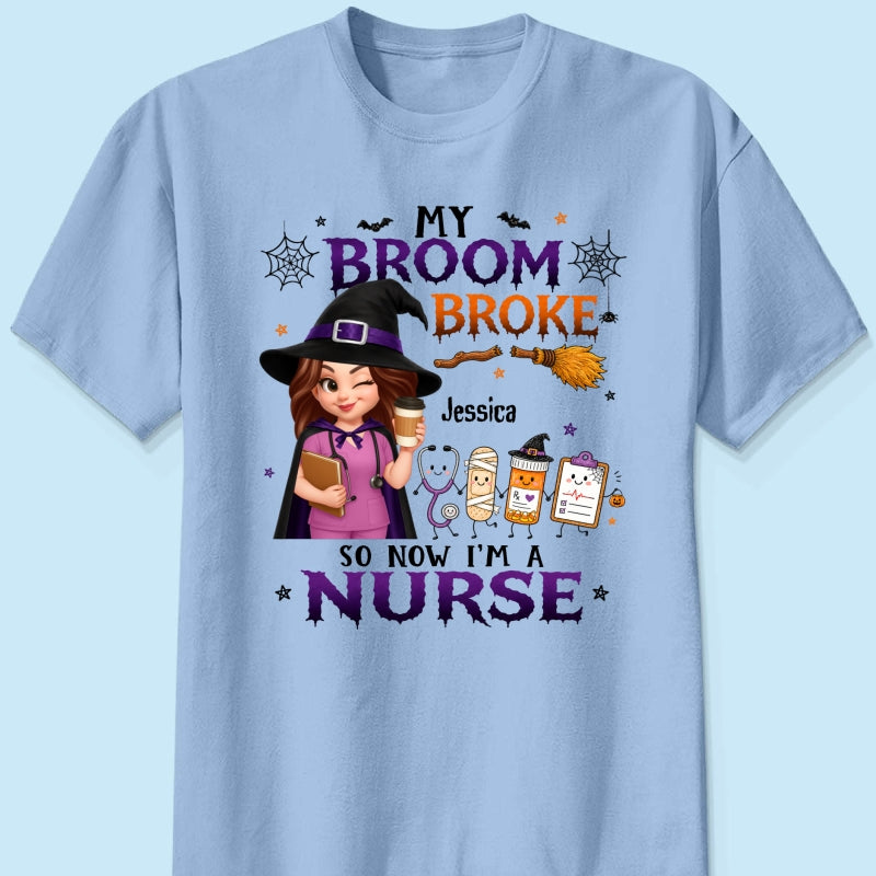 Trending Halloween Nurse - Personalized Shirt - Gift For Nurses, Besties