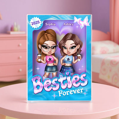 Y2K Besties Toy Box Personalized Acrylic Block