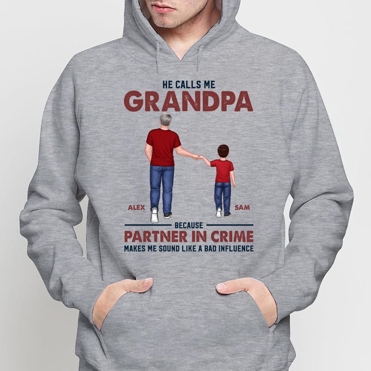 They Call Me Dad Grandpa Punch Hands Personalized Shirt