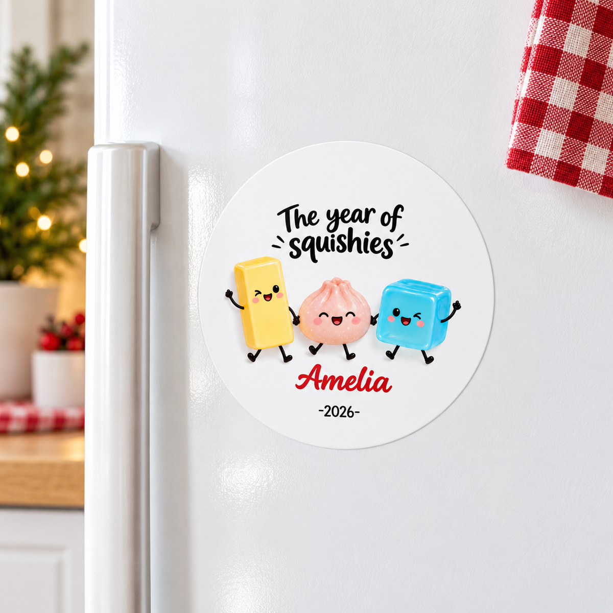 The Year Of Squishies 2D Flat - Personalized Decal