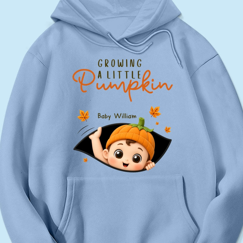Trending Baby Pumpkin - Personalized Shirt - Fall Season Gift For Wife, Daughter - Pregnancy Announcement
