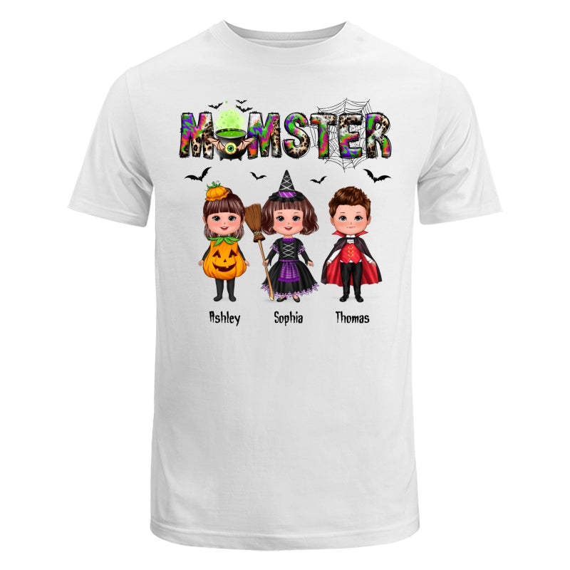 Halloween Momster Doll Kids Gift For Mom Personalized Shirt