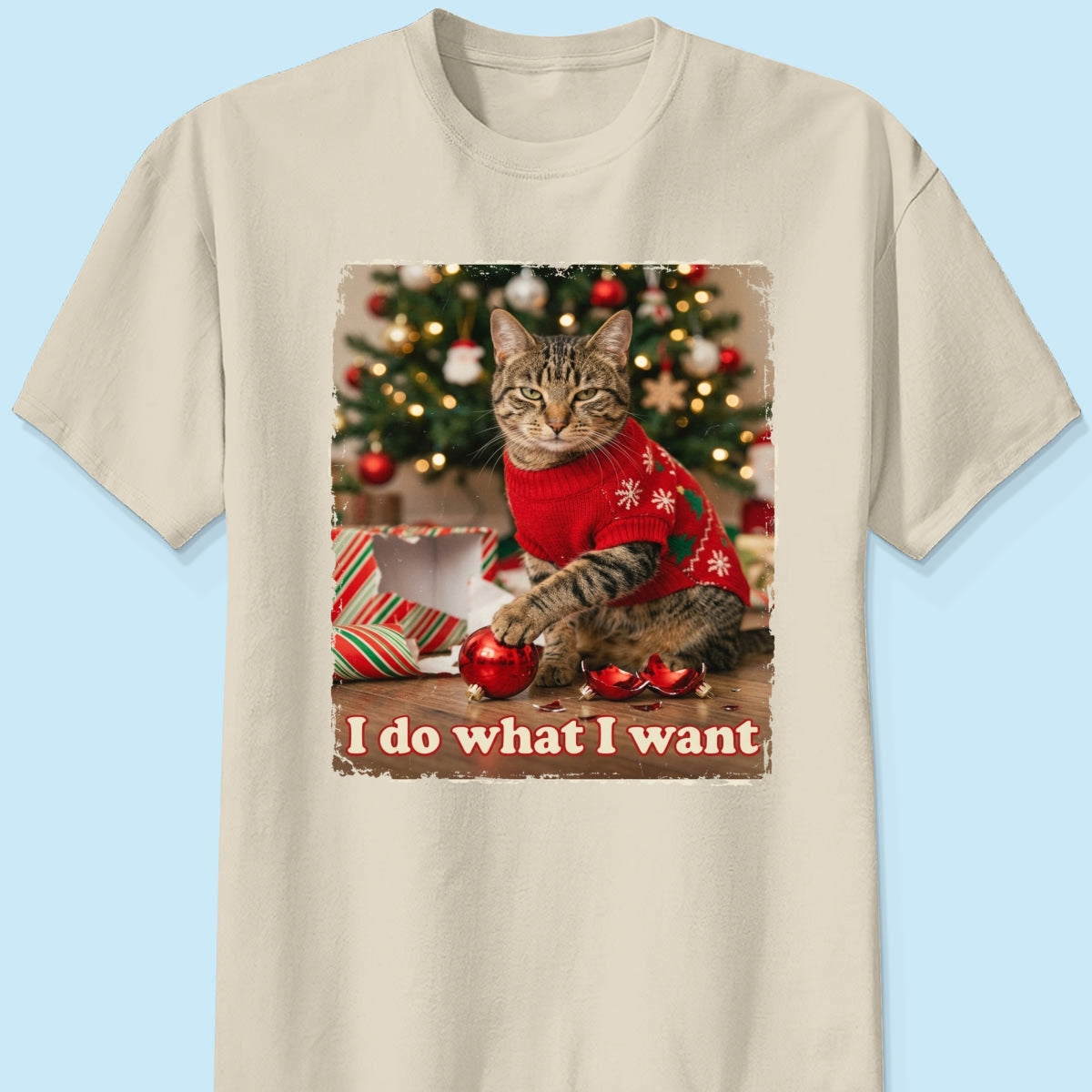 I Do What I Want Trouble Maker Upload Pet Photo - Personalized Shirt - Funny Christmas Gift For Pet Lovers