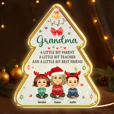 Grandma’s Christmas Tree of Memories – Personalized Light Box