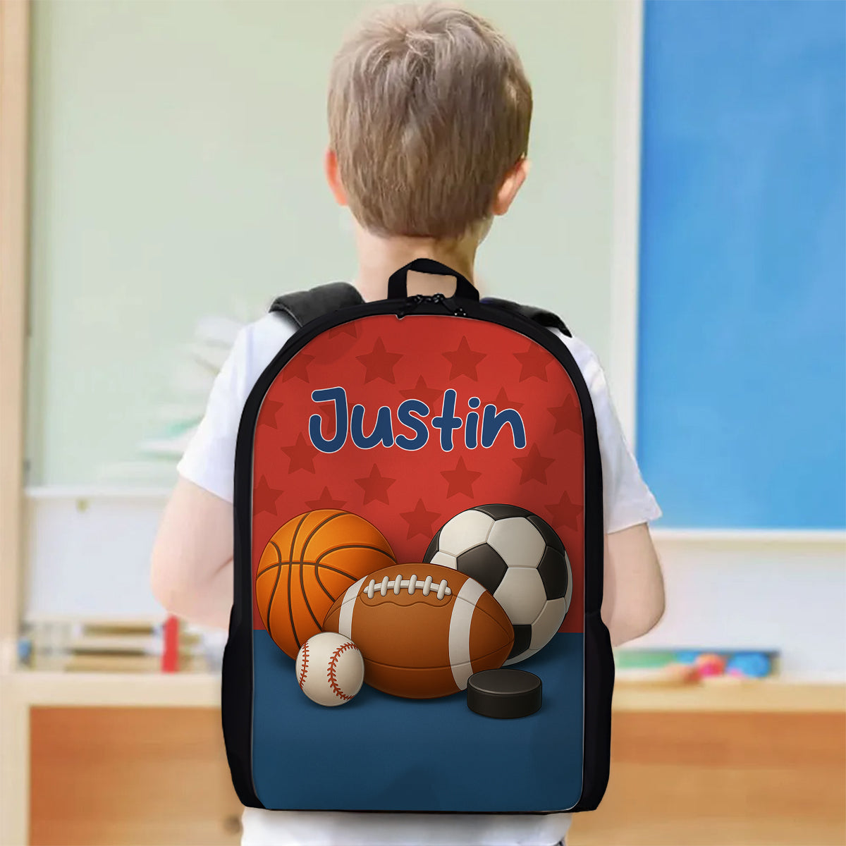 Preppy Back to School Personalized Backpack, Dinosaur Mermaid Sports Unicorn Theme, Available in 6 Designs